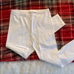 girls white cat and jack leggings